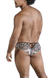 CandyMan 99830 Lace Briefs Color Nude-Black