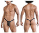 CandyMan 99841 Mesh Thongs Color Black