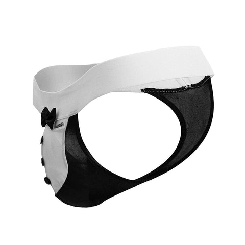 CandyMan 99846 Tuxedo Thongs Color Black