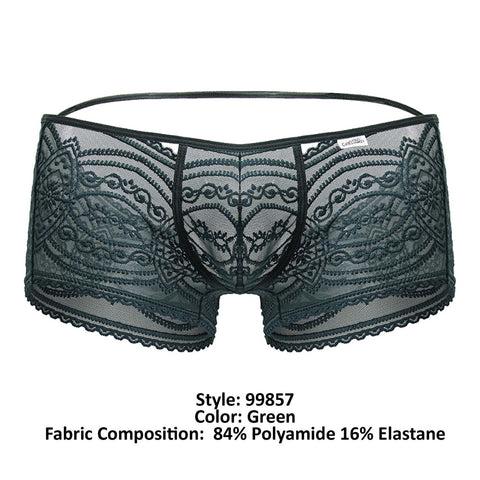 CandyMan 99857 Lace Trunks Color Green