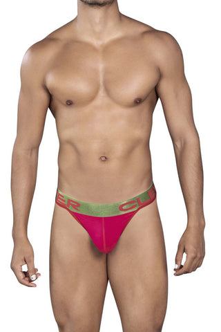 Clever 0924 Cerise Thongs Color Red