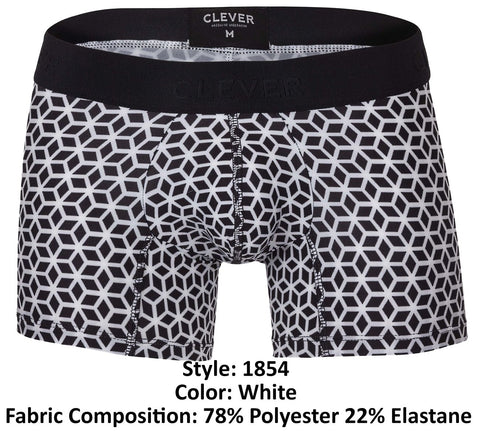 Clever 1854 Cuadricula Trunks Color White