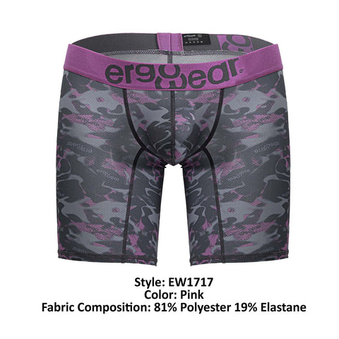 ErgoWear EW1717 MAX SE CAMO Boxer Briefs Color Pink