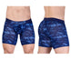 ErgoWear EW1721 MAX SE CAMO Boxer Briefs Color Blue
