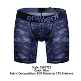 ErgoWear EW1721 MAX SE CAMO Boxer Briefs Color Blue