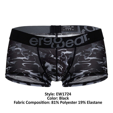 ErgoWear EW1724 MAX SE CAMO Trunks Color Black