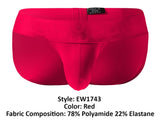 ErgoWear EW1743 MAX BOLD Bikini Color Red