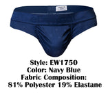 ErgoWear EW1750 FEEL SE Thongs Color Navy Blue
