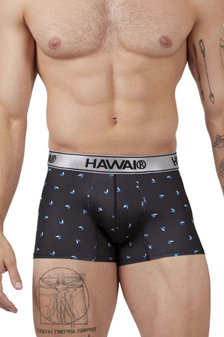HAWAIR 42470 Printed Microfiber Trunks Color Black