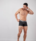 HAWAIR 42470 Printed Microfiber Trunks Color Black