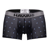 HAWAIR 42470 Printed Microfiber Trunks Color Black