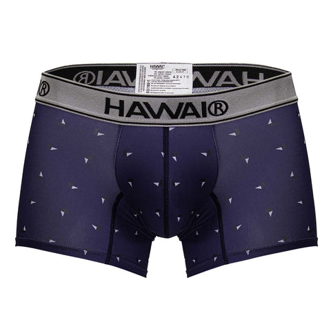 HAWAIR 42470 Printed Microfiber Trunks Color Blue