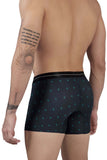 HAWAIR 42520 Printed Microfiber Trunks Color Dark Blue