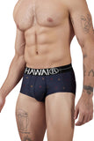 HAWAIR 42530 Printed Microfiber Briefs Color Blue