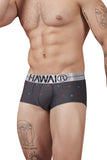 HAWAIR 42530 Printed Microfiber Briefs Color Gray