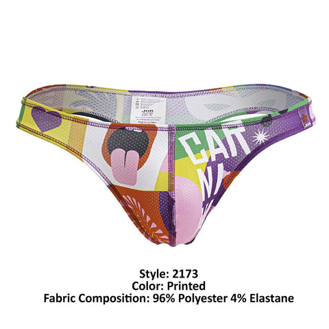 JOR 2173 Carnival Thongs Color Printed