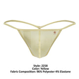 JOR 2258 Axel G-String Color Yellow
