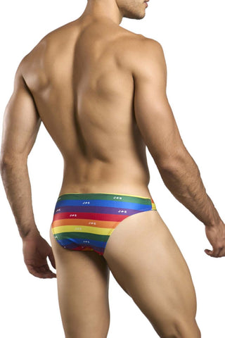 JUSTIN+SIMON XSJ01 Classic Bikini Color Pride Flag