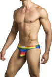 JUSTIN+SIMON XSJ01 Classic Bikini Color Pride Flag