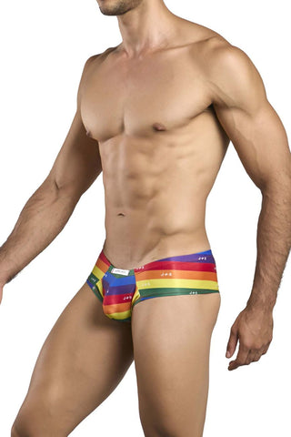 JUSTIN+SIMON XSJ22 Cheek Briefs Color Pride Flag