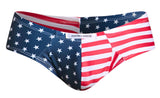 JUSTIN+SIMON XSJ22 Cheek Briefs Color USA Flag