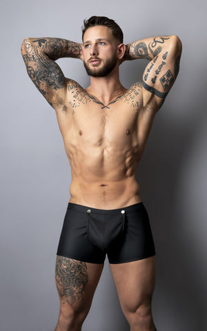 Male Power 120-298 Oh Snap Snap Off Short Color Black