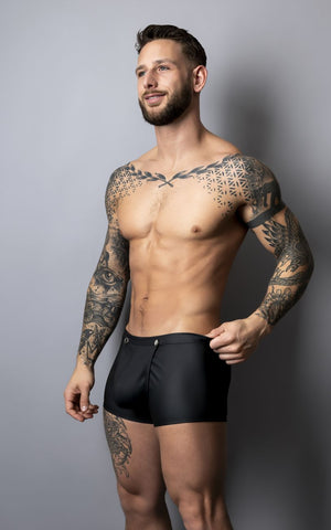 Male Power 120-298 Oh Snap Snap Off Short Color Black