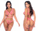 Mapale 2786 Three Piece Set Color Wet Look Pink