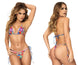 Mapale 67049 Bikini Color Crochet Print