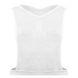 PLURAL PL007 Crop Top Color White