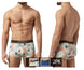 Papi UMPA074 2PK Microflex Brazilian Trunks Color Tropics-Blue