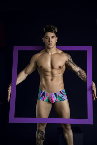 Pikante PIK 1828 Abstract Trunks Color Green