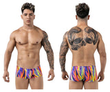 Pikante PIK 1828 Abstract Trunks Color Purple
