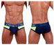 Private Structure BAUT4388 Athlete Mini Briefs Color Navy Ranger
