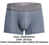 Unico 25020100116 Baldio Trunks Color 59-Gray