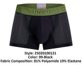 Unico 25020100121 Tribunal Trunks Color 99-Black