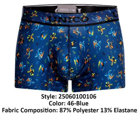 Unico 25060100106 Pacer Trunks Color 46-Blue