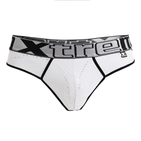 Xtremen 91036-3 3PK Thongs Color White-Gray-Blue
