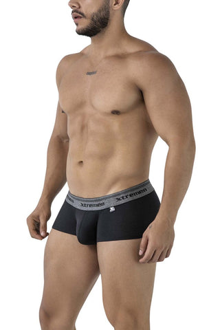 Xtremen 91205B Cotton Blend Trunks Color Black