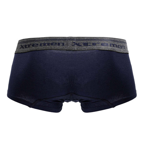 Xtremen 91205B Cotton Blend Trunks Color Navy