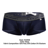 Xtremen 91205B Cotton Blend Trunks Color Navy