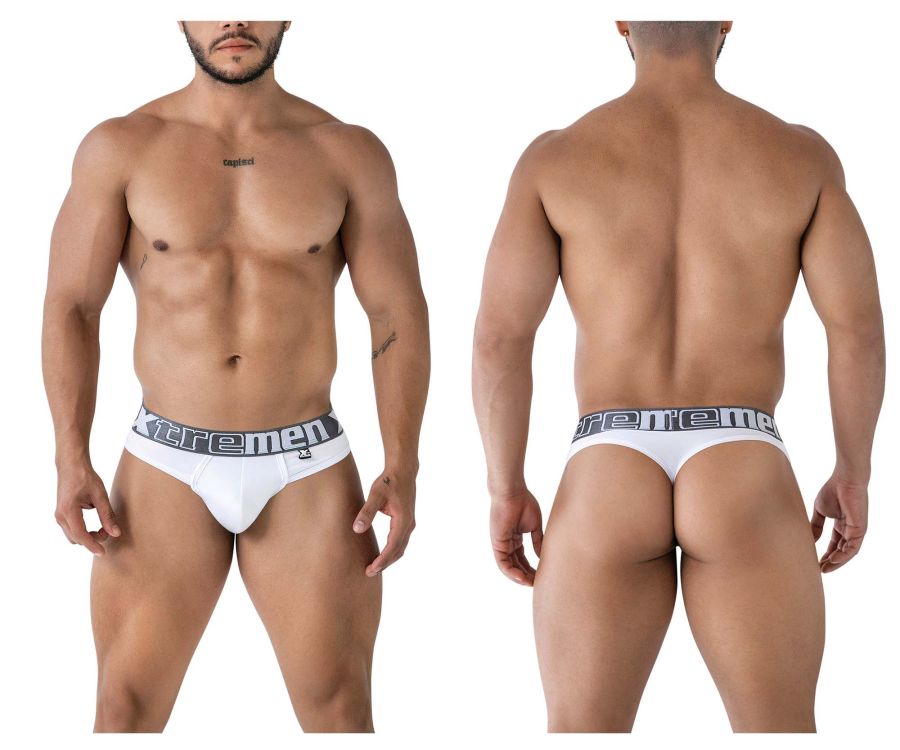 Xtremen 91208B Microfiber Thongs Color White