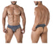 Xtremen 91211B Microfiber Thongs Color Gray