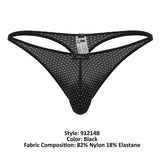 Xtremen 91214B Microfiber Thongs Color Black