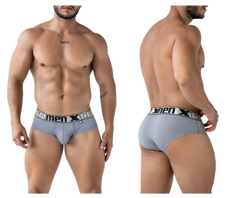 Xtremen 91221 Microfiber Briefs Color Gray