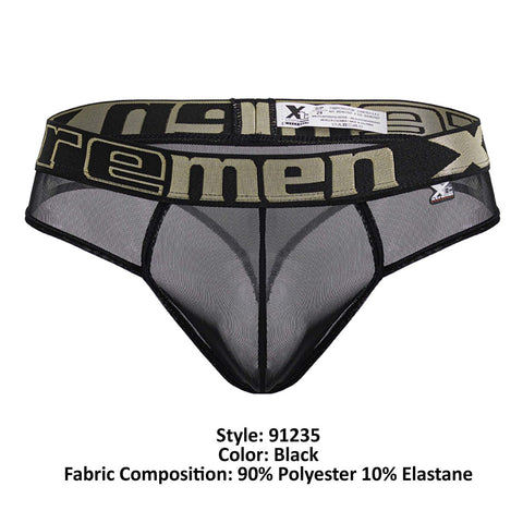 Xtremen 91235 Microfiber Thongs Color Black