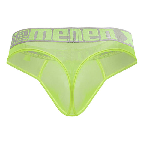 Xtremen 91235 Microfiber Thongs Color Neon Green