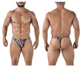 Xtremen 91247 Printed Thongs Color Waves