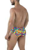 Xtremen 91248 Printed Briefs Color Bubbles