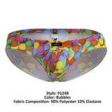 Xtremen 91248 Printed Briefs Color Bubbles